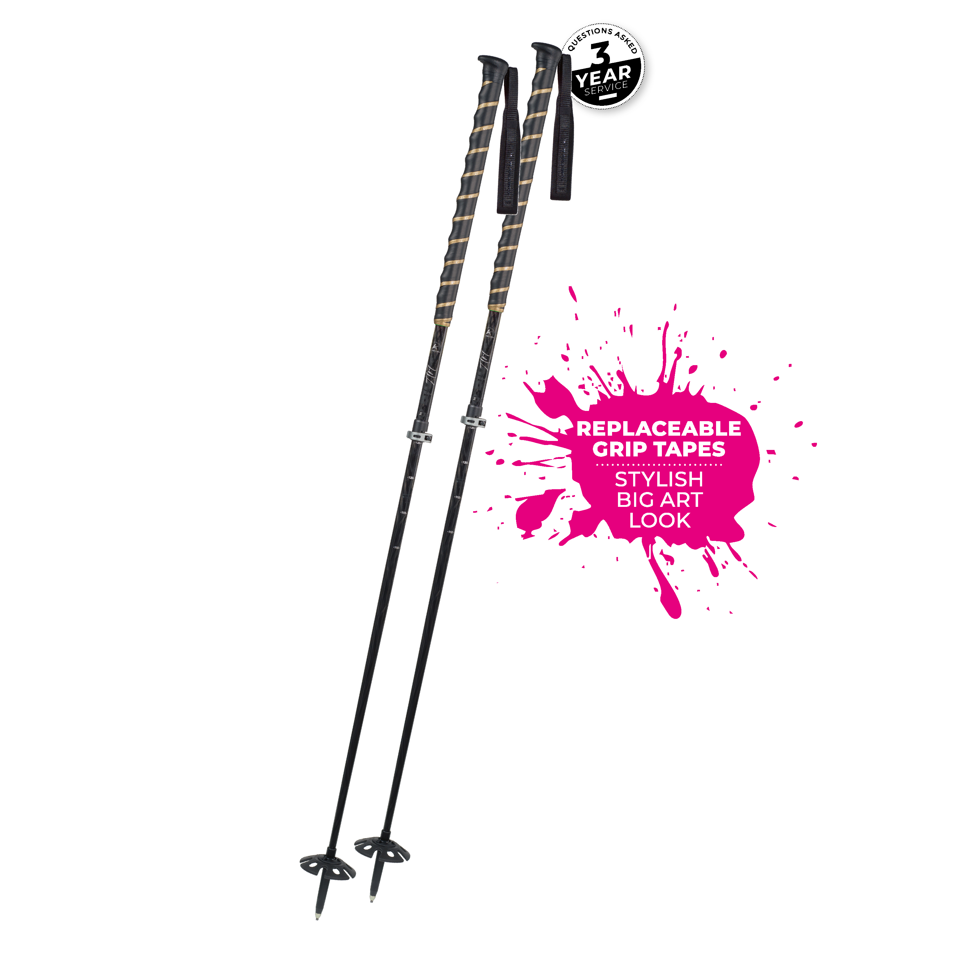 Big Art Carbon Vario blk-gold